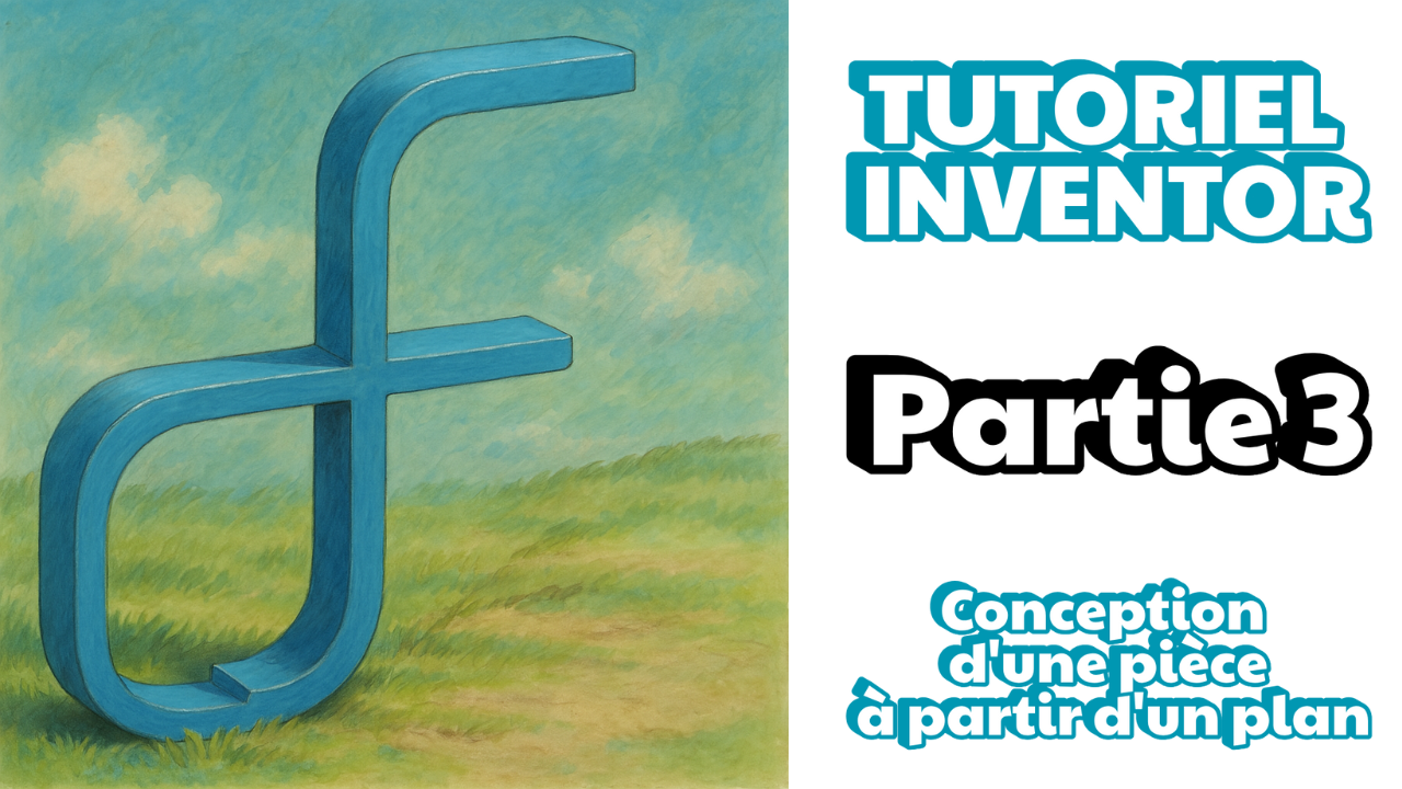 N modéliser avec inventor et un plan P3